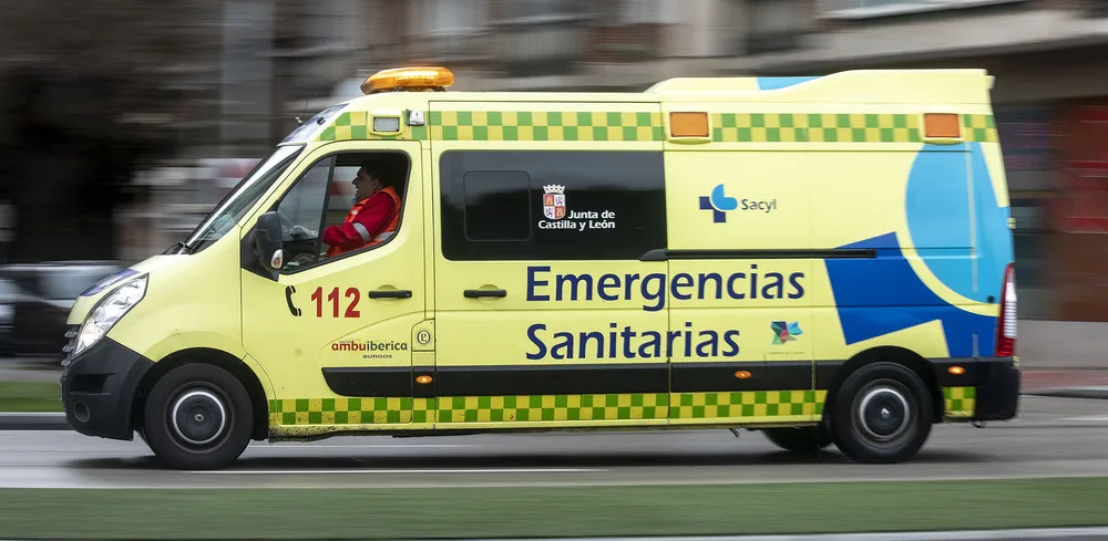 Cinco heridos en un accidente múltiple en la A-62 sentido Portugal