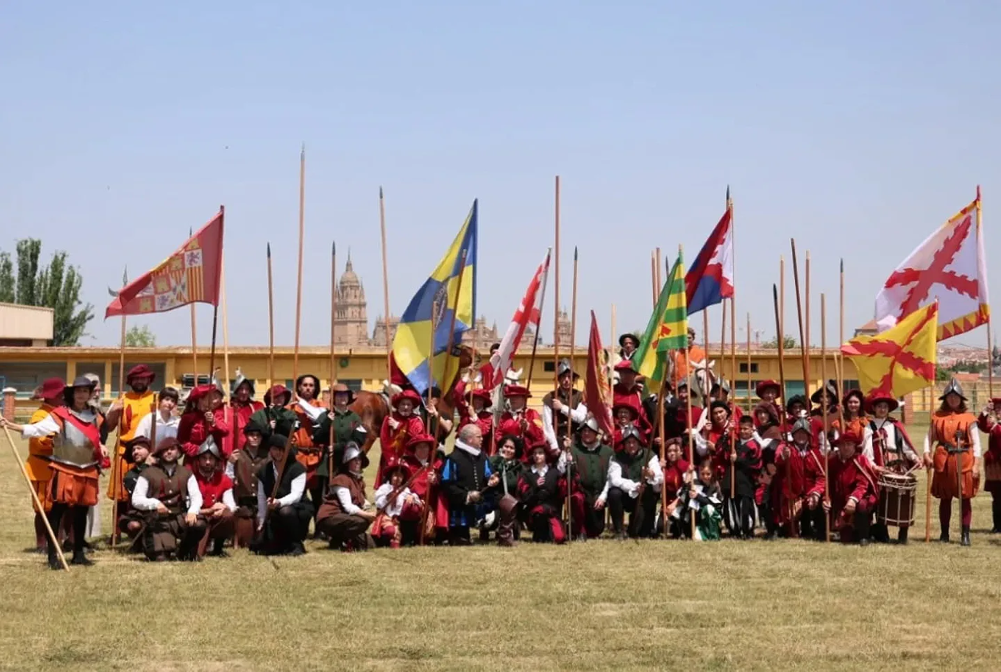 Recreación de la Batalla de los Tercios dentro del V Festival del Siglo de Oro de Salamanca