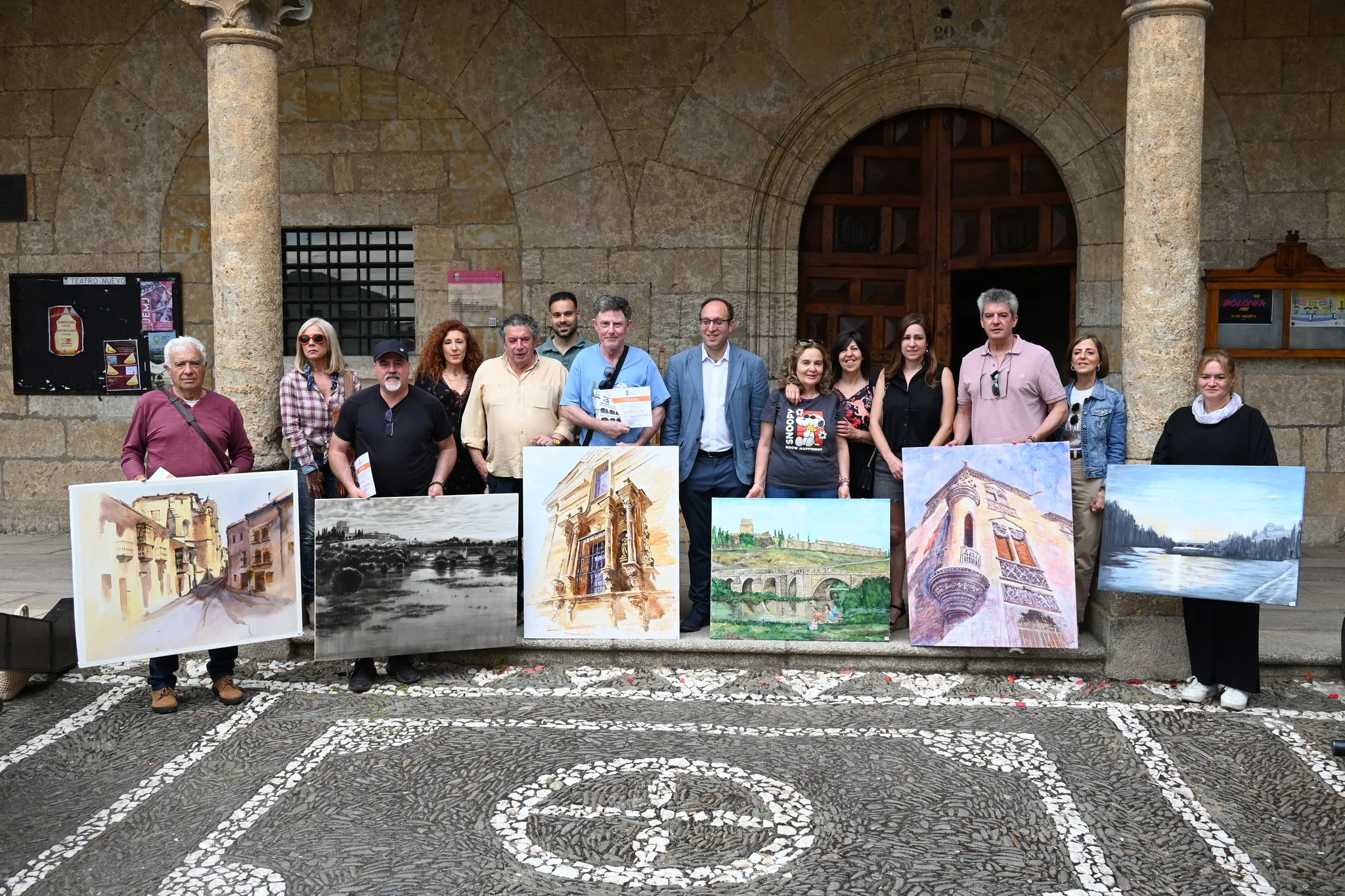 Ciudad Rodrigo Acoge el XXVII Concurso de Pintura al Aire Libre