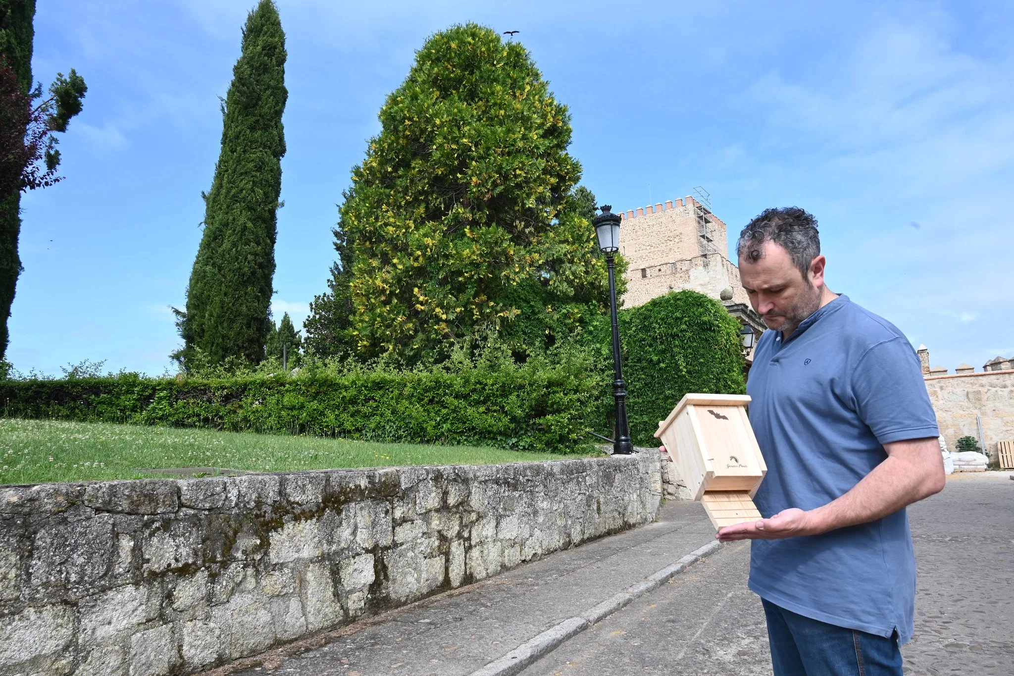 Ciudad Rodrigo instala cajas nido para murciélagos con el objetivo de combatir la proliferación de mosquitos