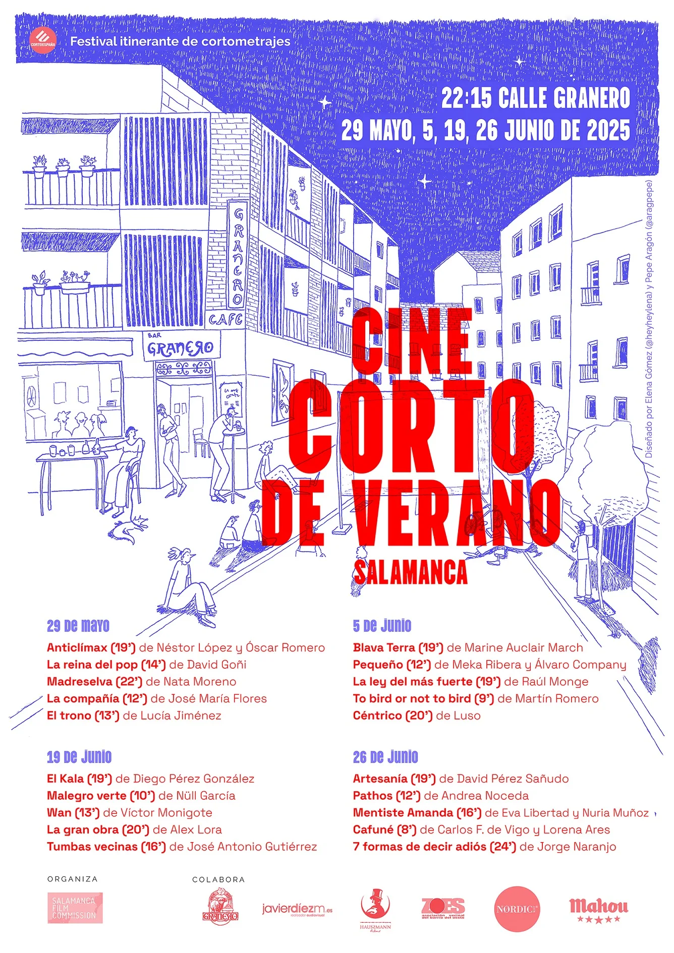 Segunda proyección del Festival de Cine Corto de verano en el Barrio del Oeste