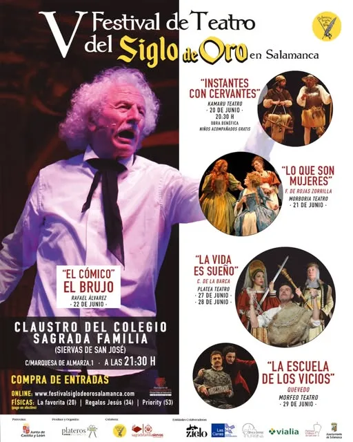 Vuelve la magia del teatro clásico con el Festival del Siglo de Oro en Salamanca