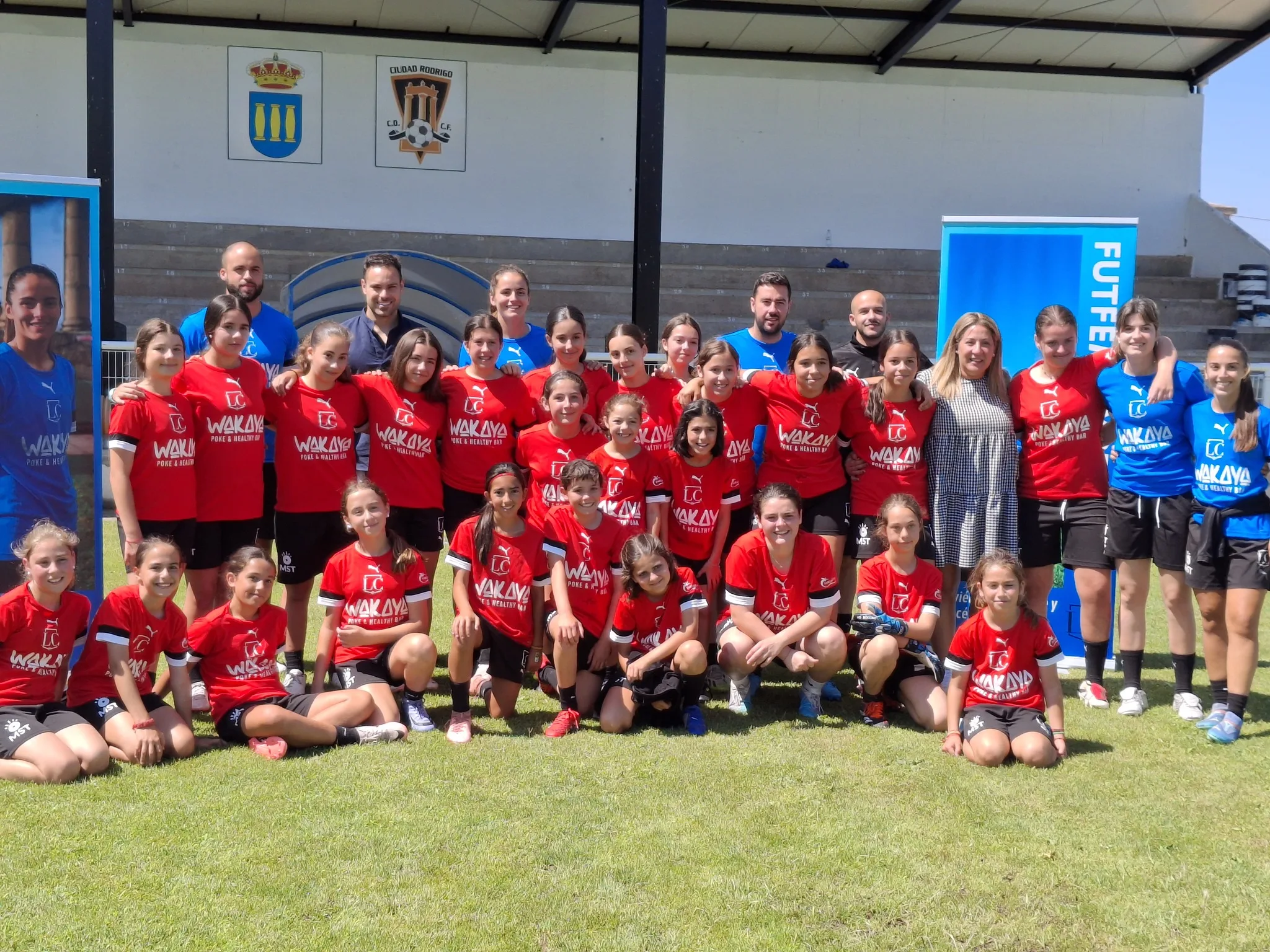Clausura del campus de fútbol femenino “Futfem Experience” en Ciudad Rodrigo