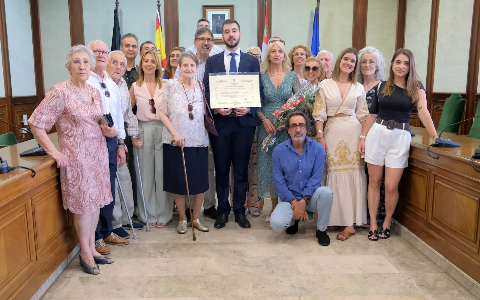 Jaime Harguindey García recibe el Premio “Ciudad de Béjar” 2024 por su brillante investigación sobre la manufactura del lino en el siglo XVIII