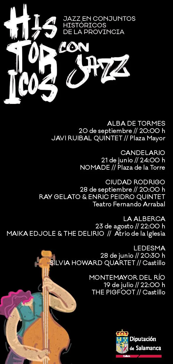 El ciclo “Históricos con Jazz” llega a Ledesma con Silvia Howard Quartet