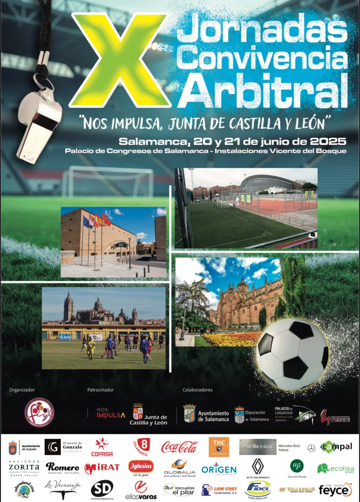 Salamanca reúne a 250 árbitros de toda España en las X Jornadas de Convivencia Arbitral