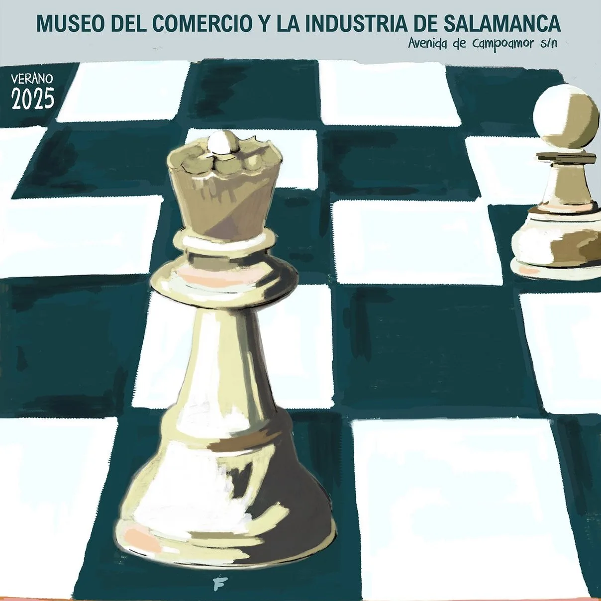 El Museo del Comercio y la Industria de Salamanca acoge el sábado una partida de ajedrez simultánea dentro de su programación estival
