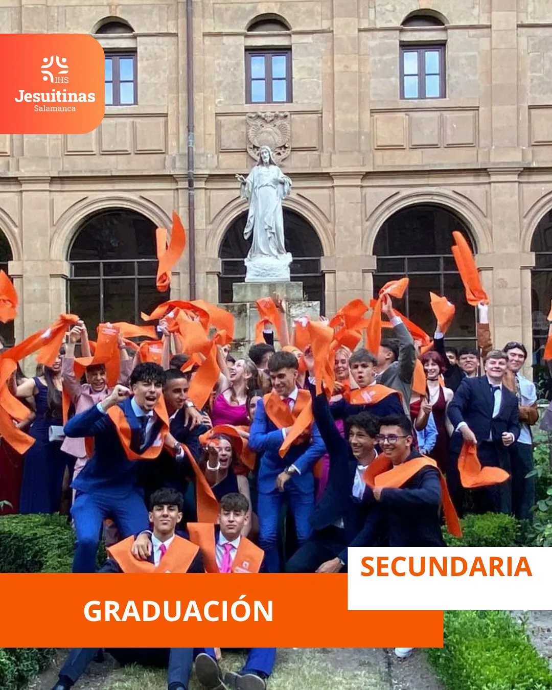 Jesuitinas Salamanca celebra la emotiva graduación de la Promoción 2025 de 4º de ESO