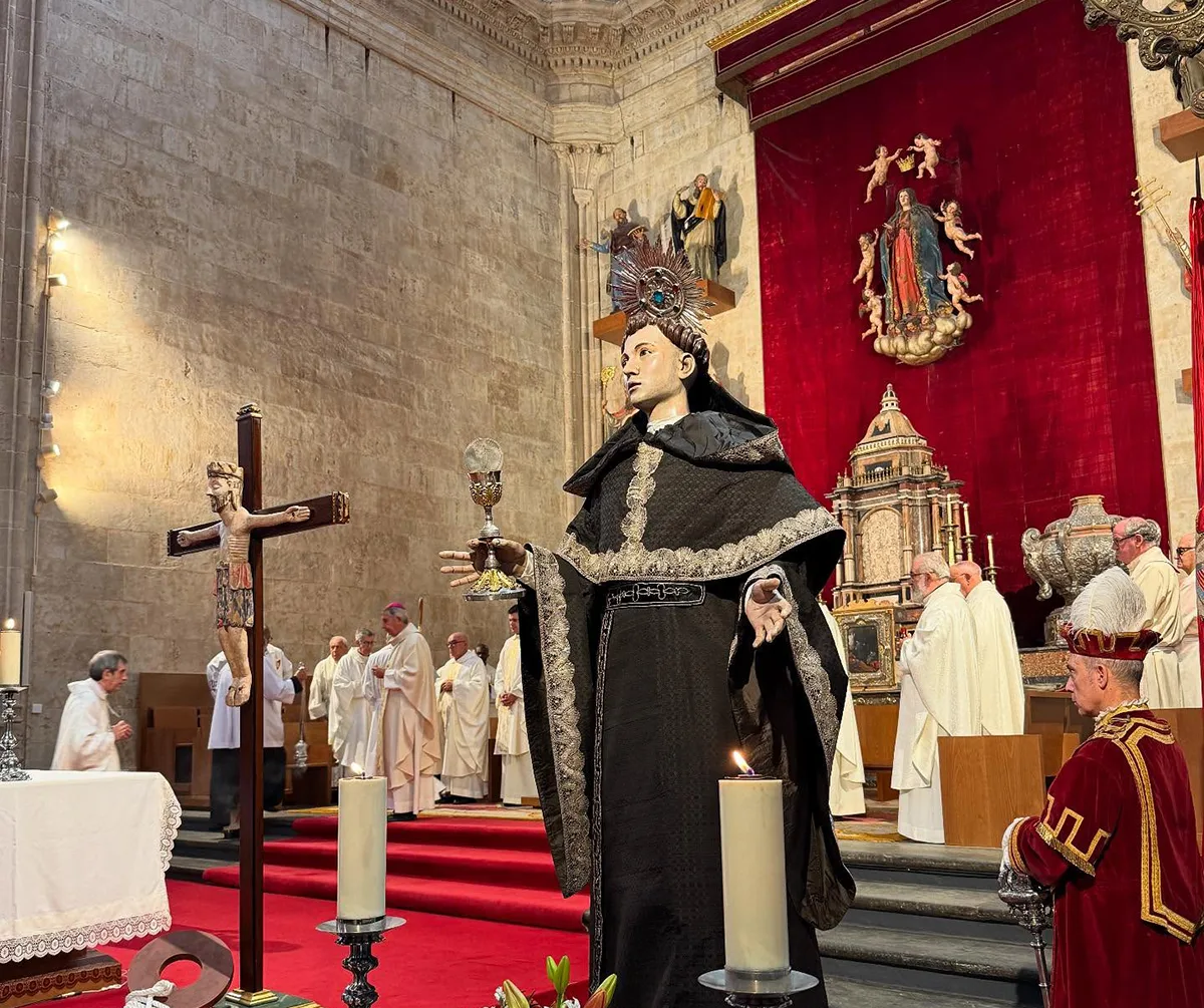 Misa solemne en honor a San Juan de Sahagún
