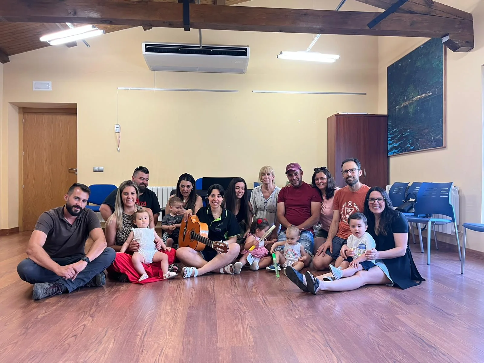 El Taller Municipal de Música para Bebés de Ciudad Rodrigo cierra el curso con gran acogida