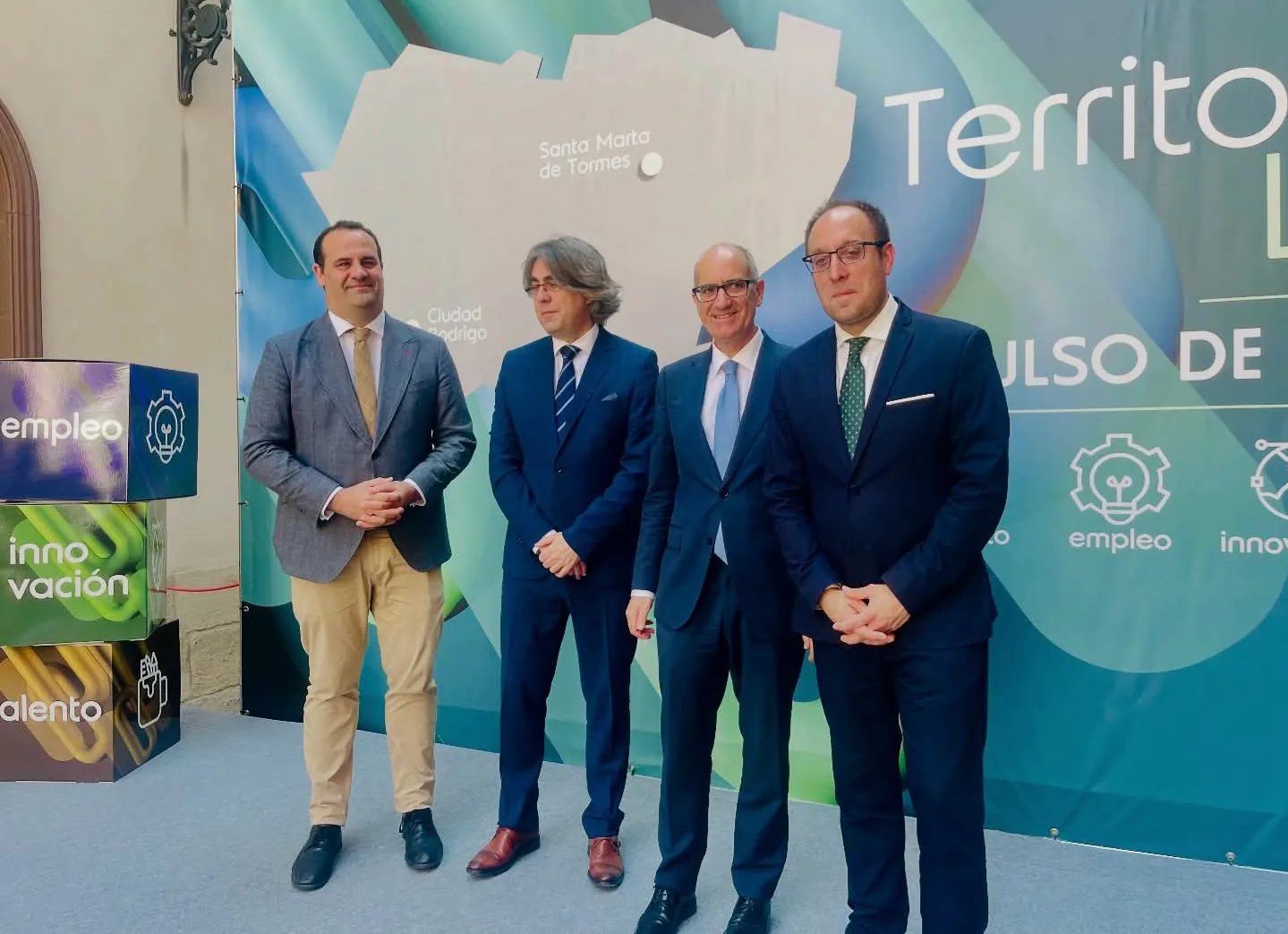 La CES respalda el proyecto "Territorio Líder" para impulsar el desarrollo empresarial en la provincia de Salamanca
