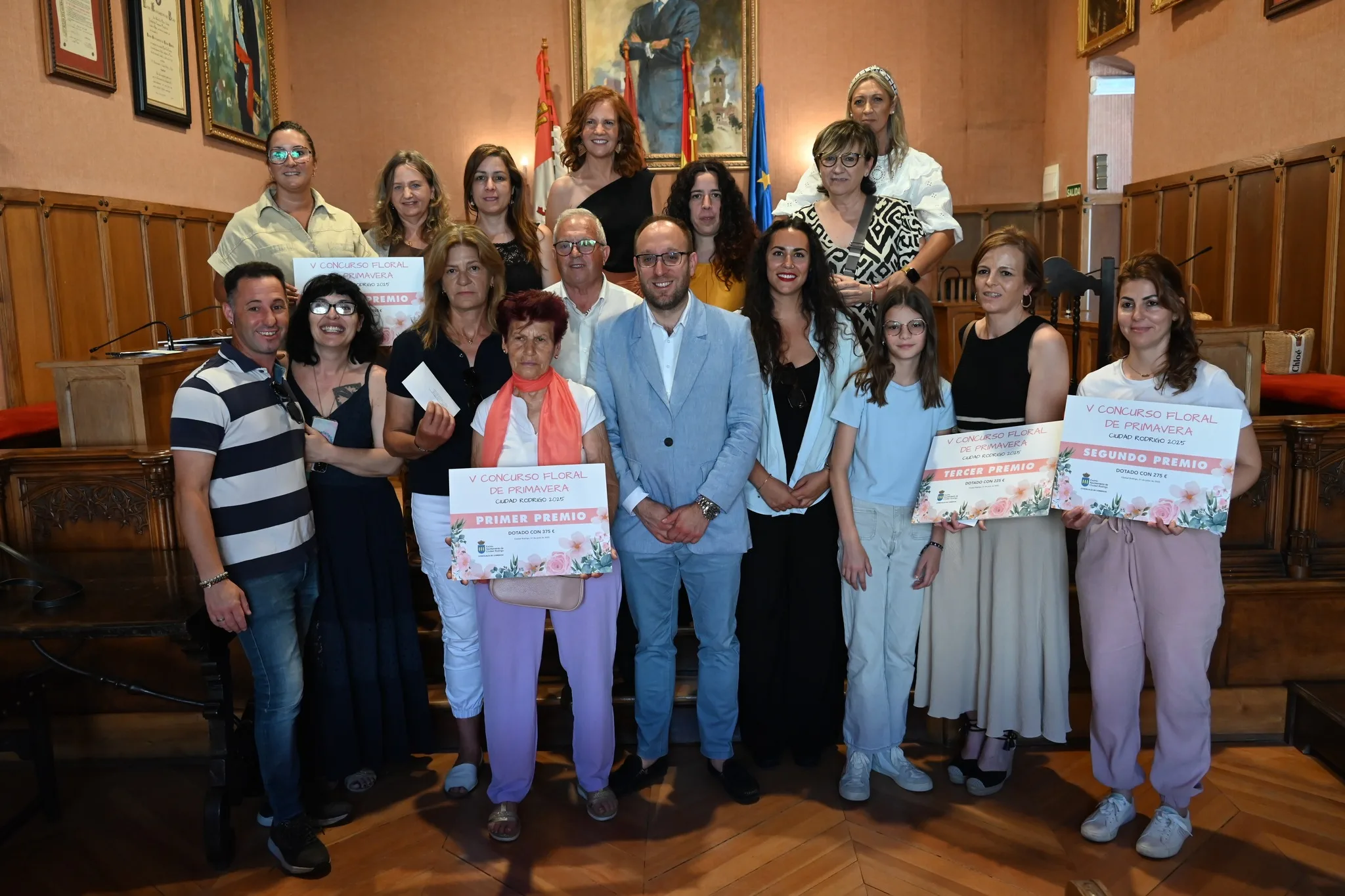 El Arrabal de San Sebastián, primer premio del V Concurso de Decoración de Calles de Primavera en Ciudad Rodrigo