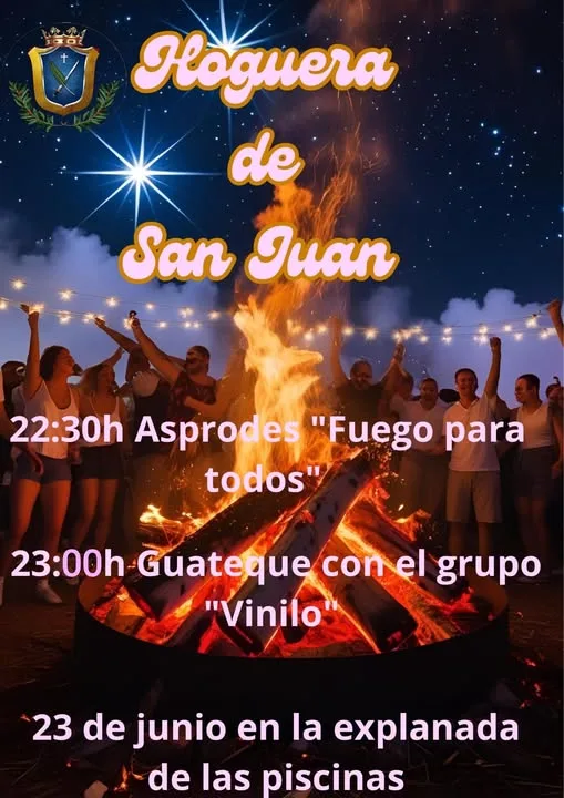 Vitigudino celebrará la tradicional Hoguera de San Juan con baile y guateque