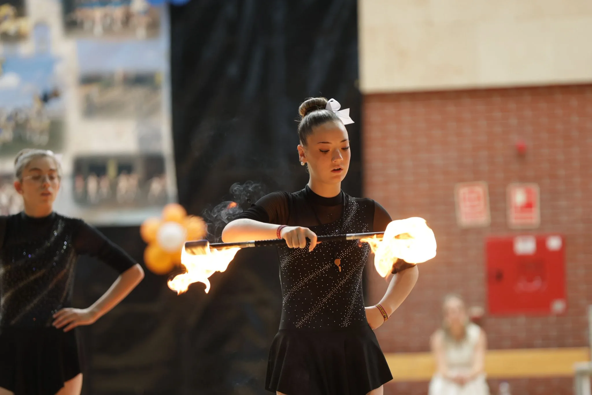 Carbajosa vibra con el espectacular XVII Festival Provincial de Majorettes