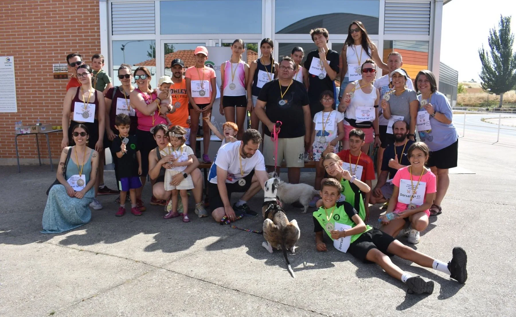 Carbajosa corre por los animales abandonados en una cita solidaria organizada por Cibercarba