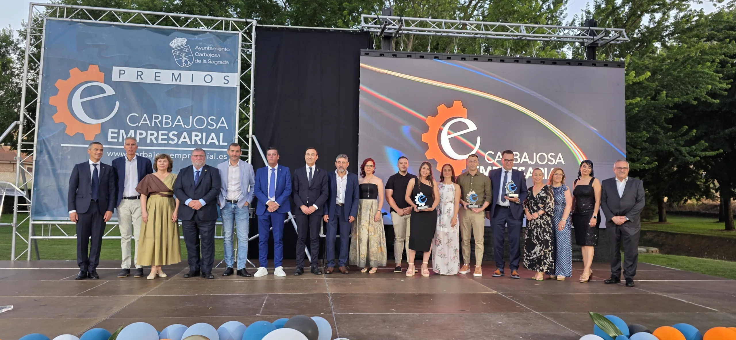 FOTOS | Carbajosa entrega sus premios empresariales 2025 en un evento que reconoce la innovación, emprendimiento y proyección local
