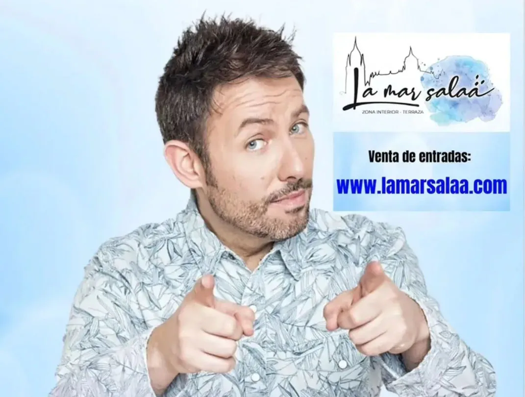 Iñaki Urrutia llega a La Mar Saláa con cena-cóctel y monólogo el viernes 27 de junio
