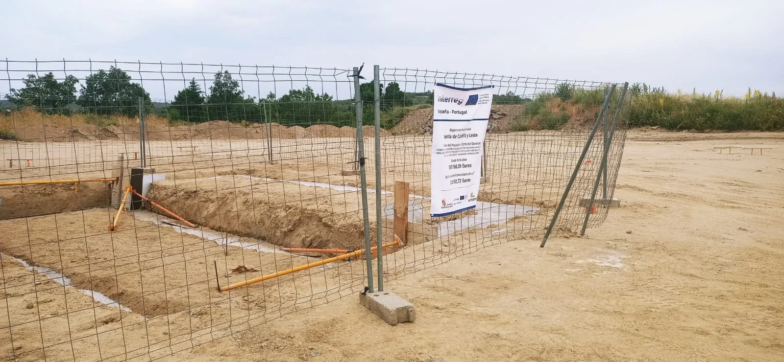 Comienzan las obras de la nueva base del operativo de incendios forestales en Béjar