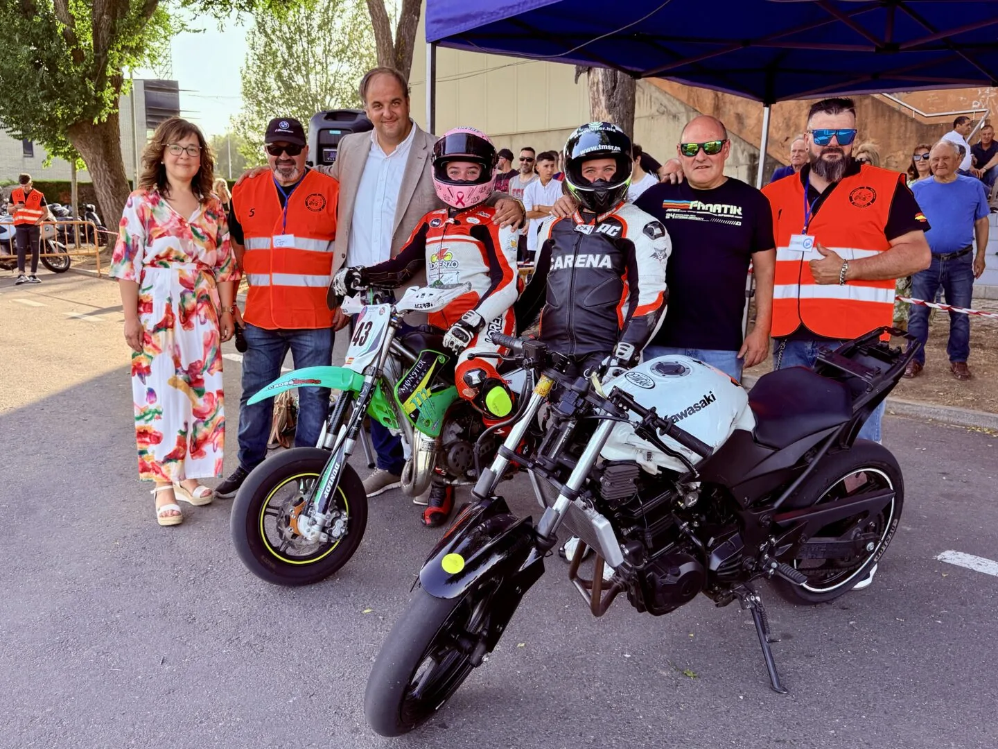 Rugen los motores en Guijuelo con la XVI concentración Moto Club Pata Negra