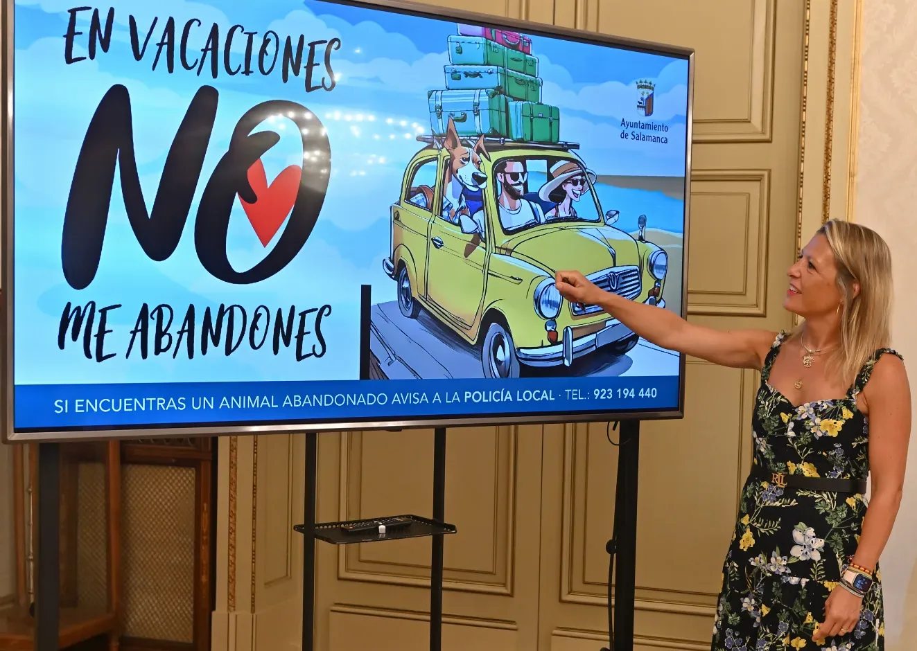 El Ayuntamiento de Salamanca pone en marcha una campaña contra el abandono de animales durante las vacaciones de verano