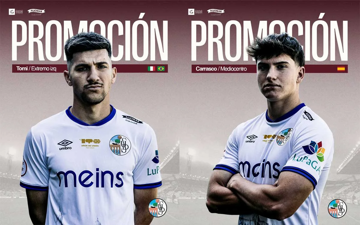 Salamanca UDS sube al primer equipo a Tomi y Carrasco
