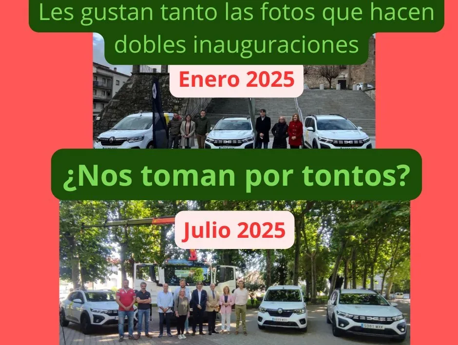 El PSOE de Béjar destapa el "escándalo" de los vehículos parados y avisa: la moción de censura está en camino