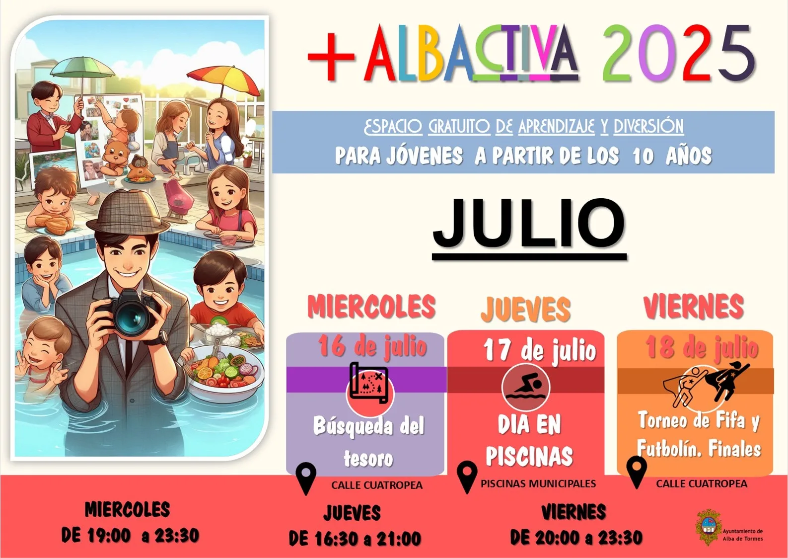 Intensa jornada cultural y festiva este miércoles en Alba de Tormes