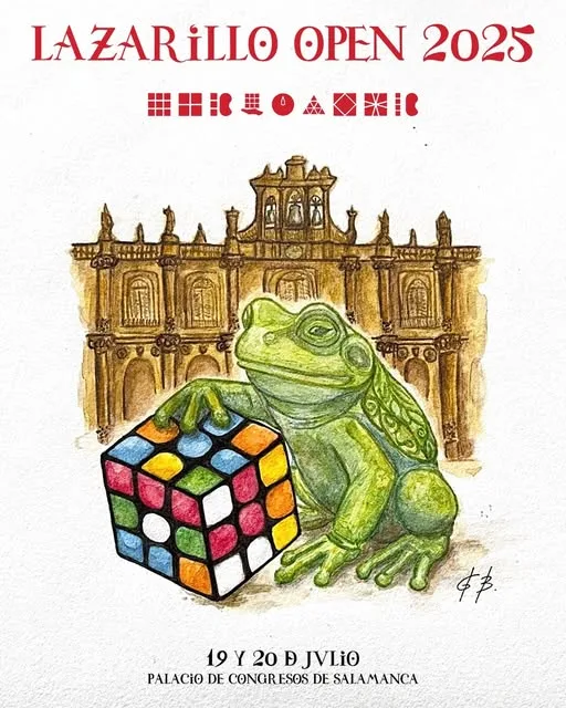 El Lazarillo Open 2025 trae este fin de semana al Palacio de Congresos a competidores de ‘speedcubing’ de ocho países