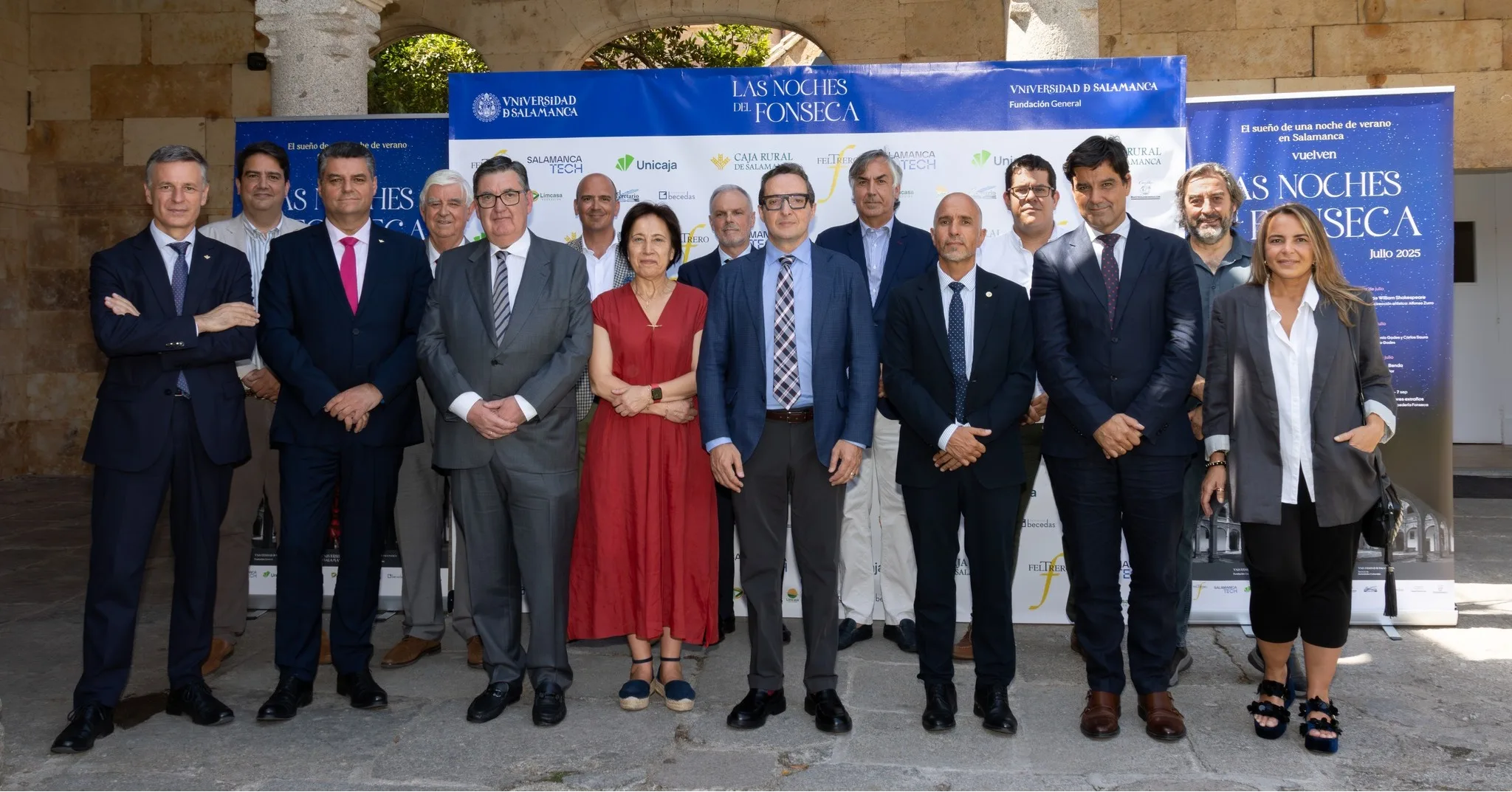 La Universidad de Salamanca presenta Círculo de Mecenazgo, con una decena de empresas y entidades patrocinadoras de ‘Las Noches del Fonseca’