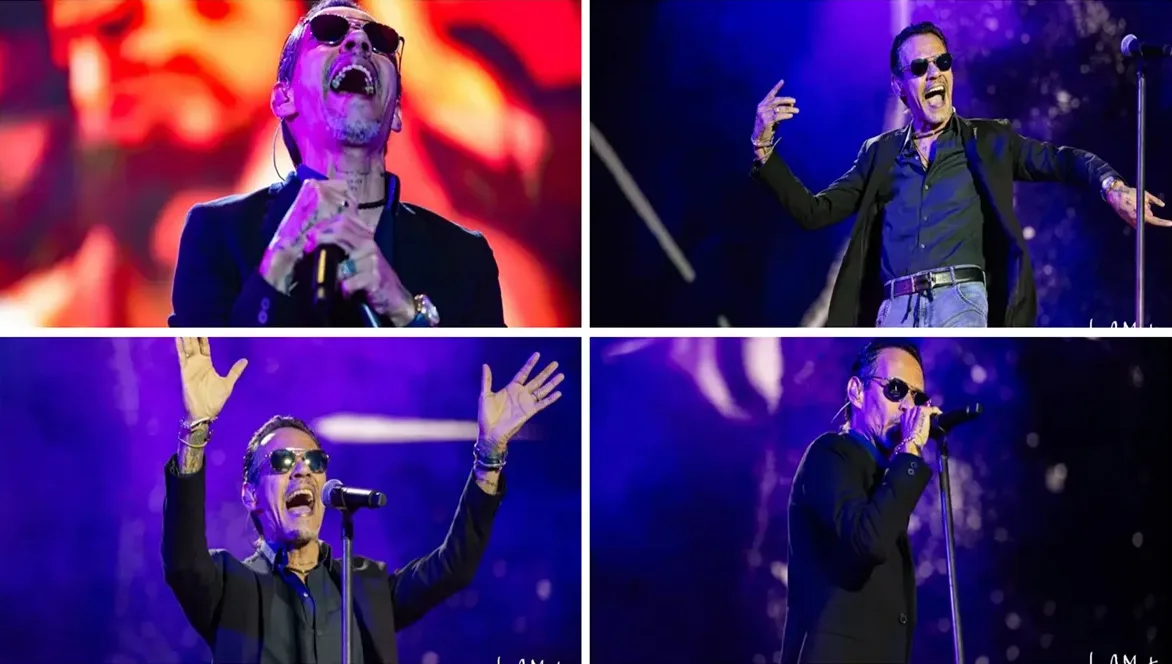 FOTOS | Marc Anthony enciende Simancas con su energía arrolladora ante más de 10.000 personas