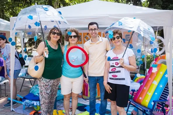 El PSOE de Salamanca se suma a la jornada solidaria "Mójate por la Esclerosis Múltiple"