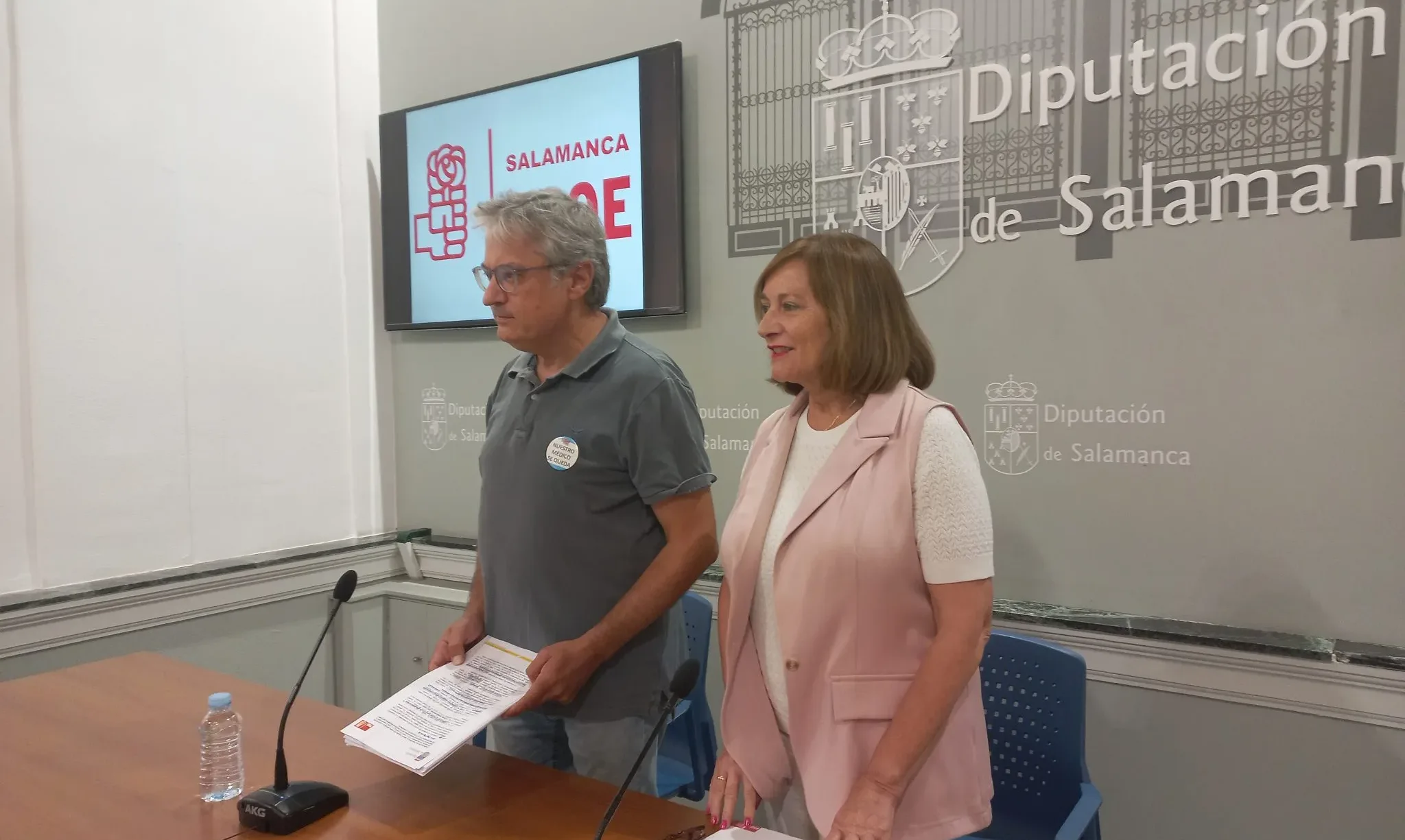 El PSOE exige a la Diputación de Salamanca la profesionalización de los parques de bomberos