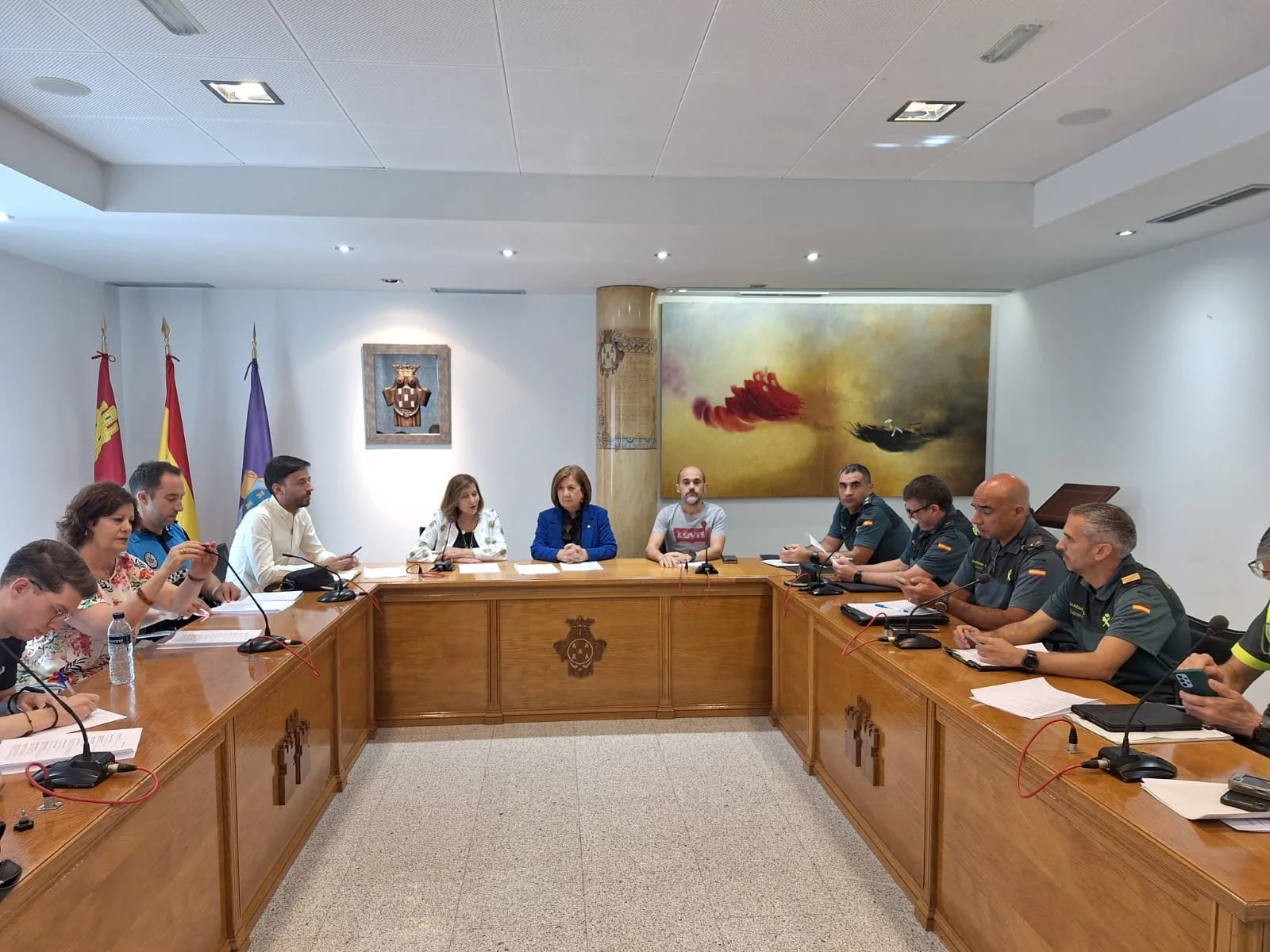 Peñaranda de Bracamonte refuerza la seguridad de sus fiestas patronales con un Punto Violeta y mayor coordinación policial