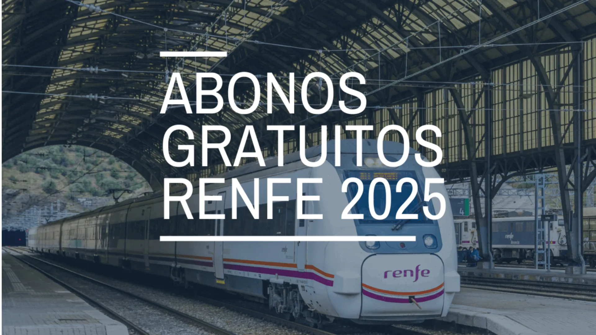 El Gobierno mantiene los abonos gratuitos y descuentos de RENFE hasta finales de 2025
