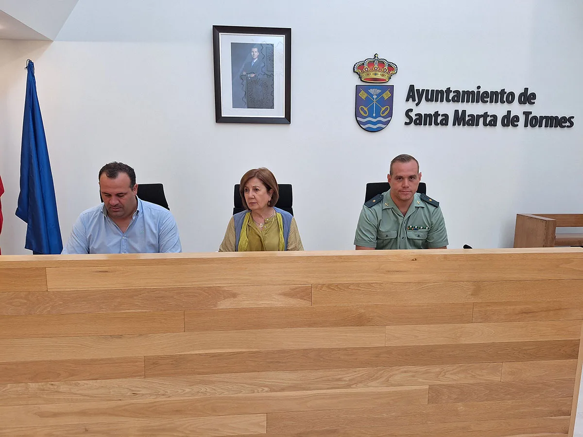 Santa Marta de Tormes refuerza la coordinación policial para garantizar unas fiestas patronales seguras
