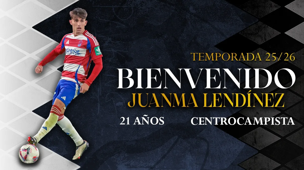 Unionistas de Salamanca y Granada CF acuerdan el traspaso de Juanma Lendínez para la temporada 2025-26