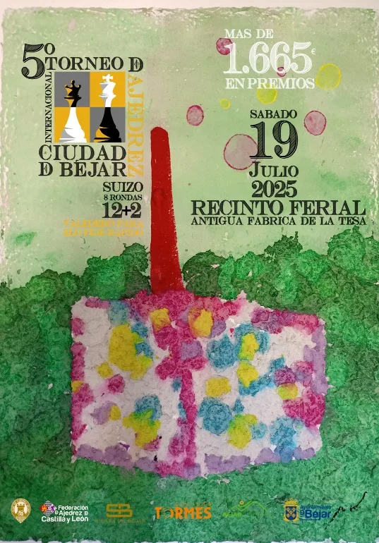 Béjar acoge su V Torneo Internacional de Ajedrez con más de 1.600 euros en premios
