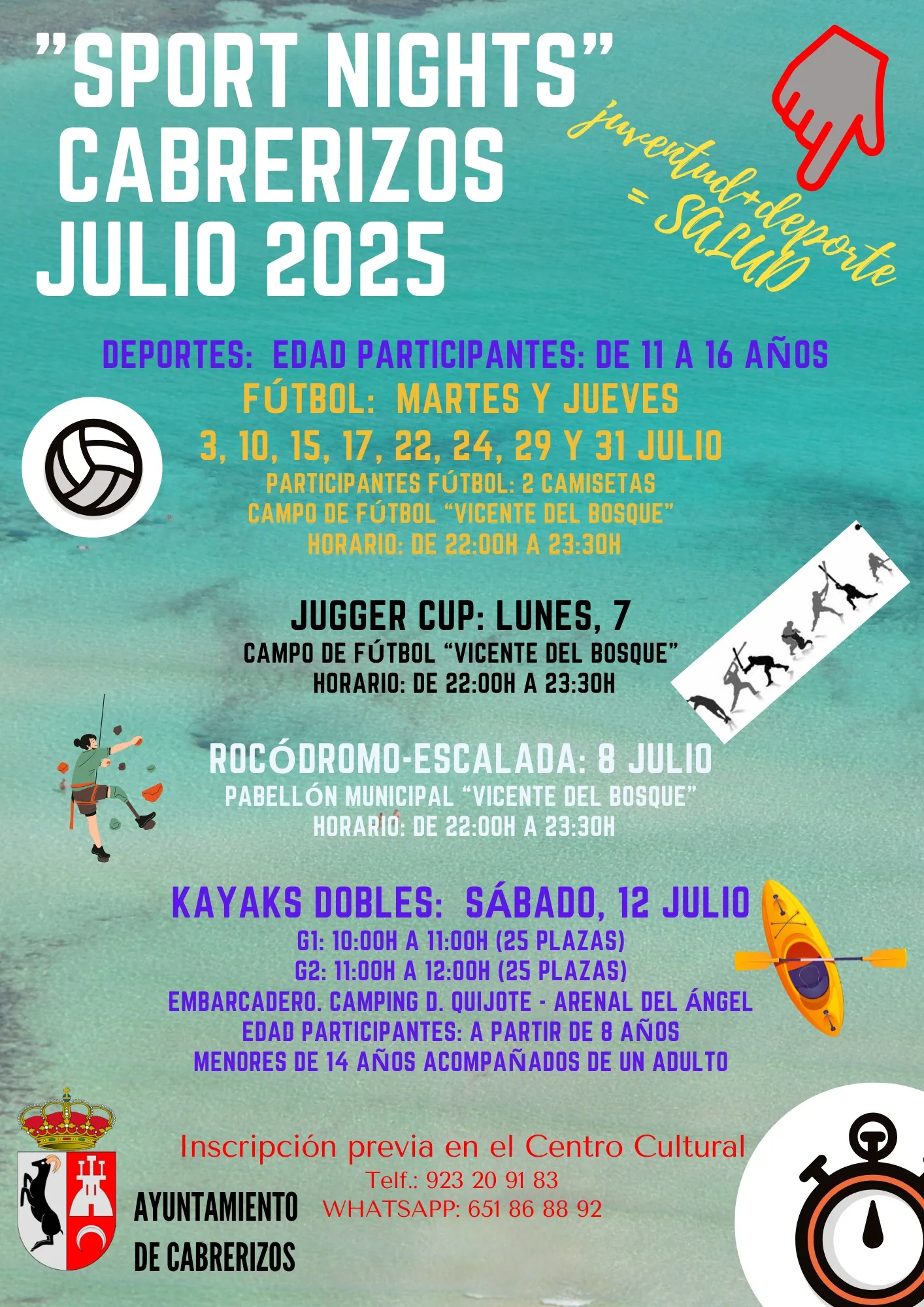 Cabrerizos celebra el verano con deporte y juventud en las “Sport Nights” de julio 2025