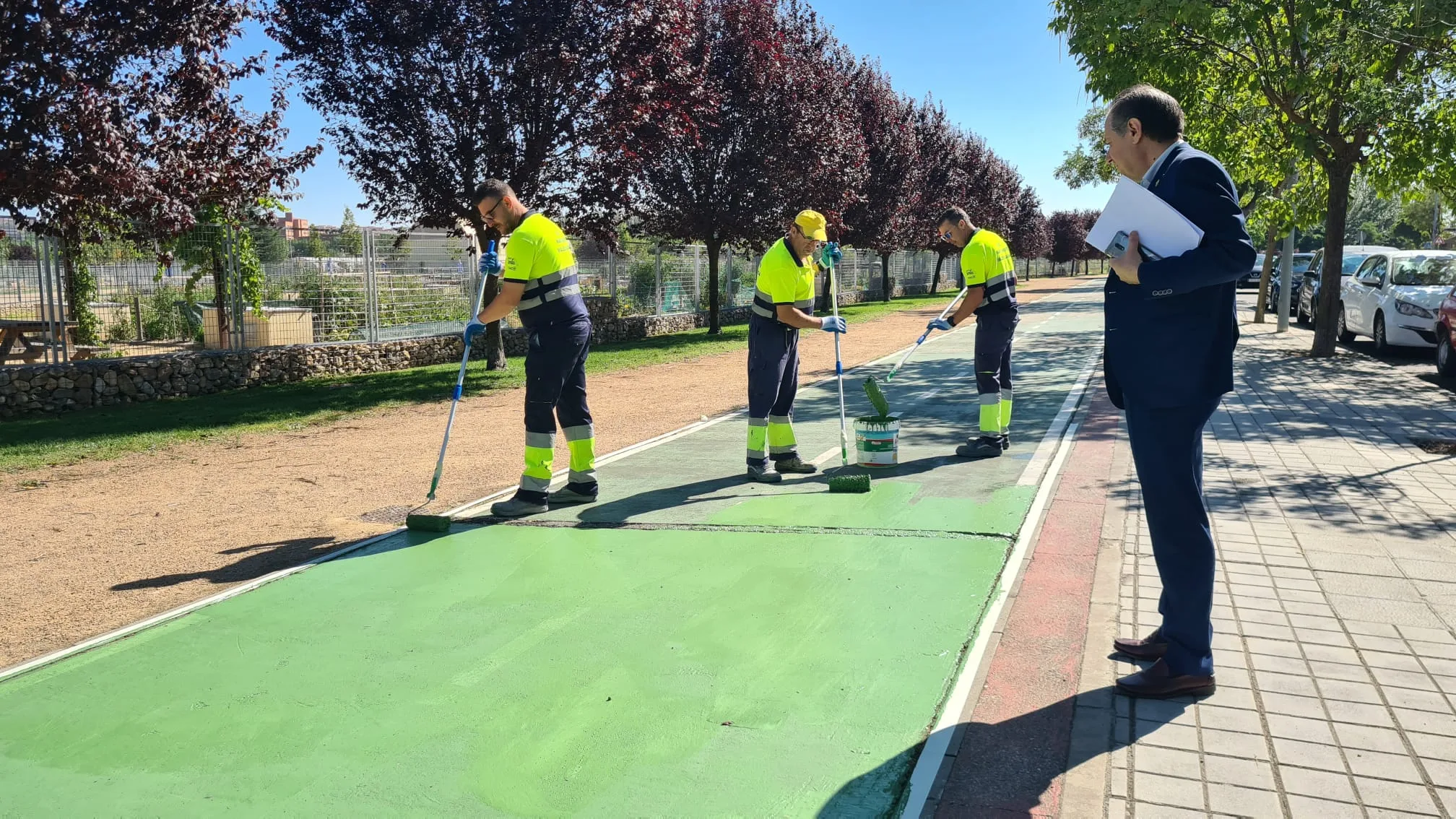 Renovación de toda la red de carril bici de la ciudad para mejorar la seguridad vial de los ciclistas