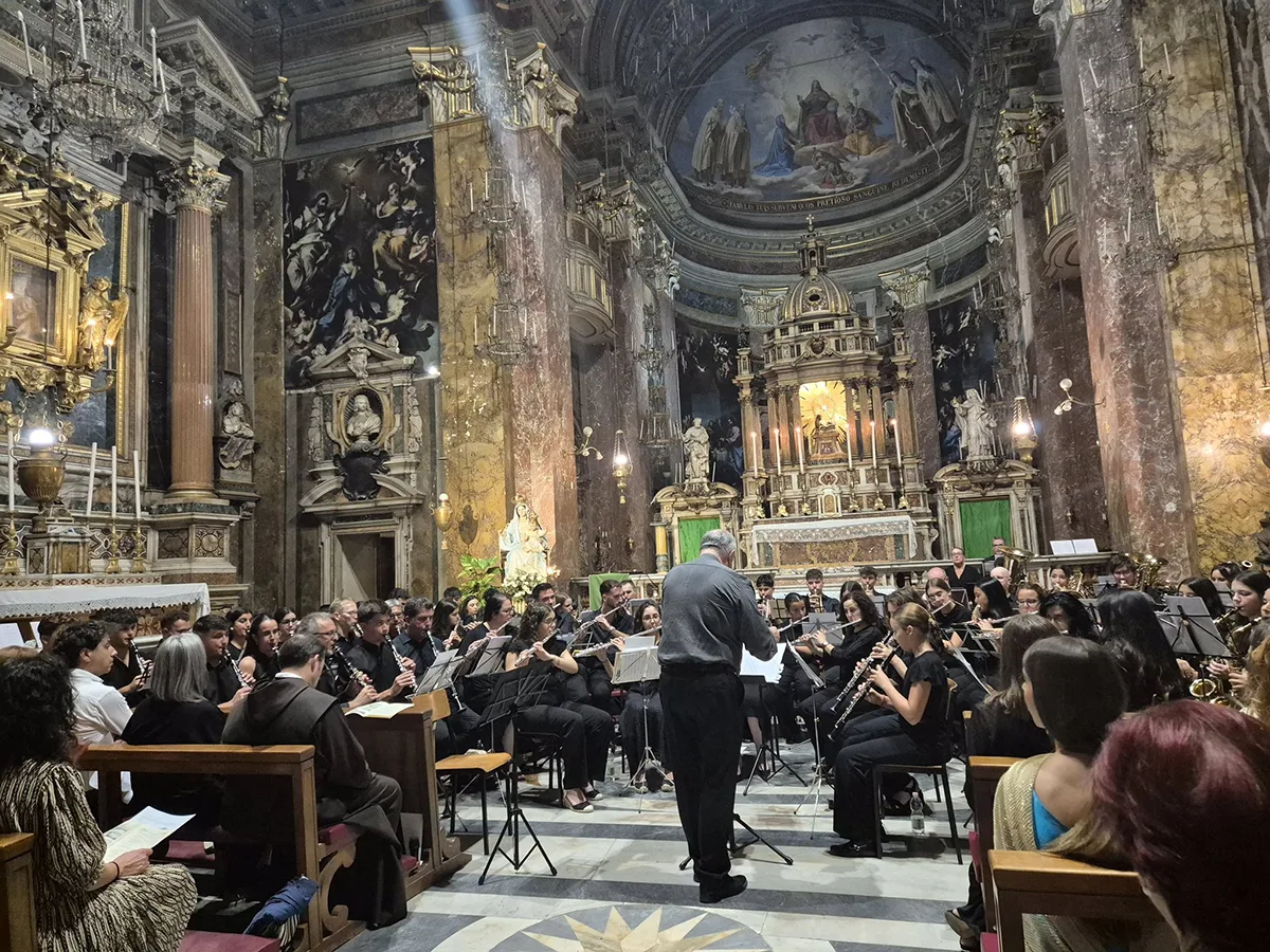 La música de Alba de Tormes viaja al corazón de Roma con un concierto histórico de la Banda Municipal