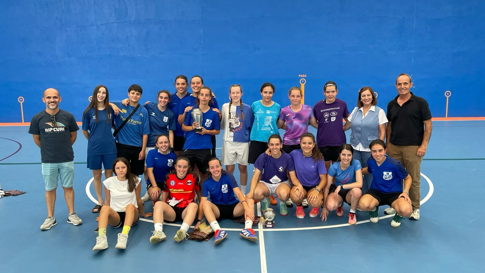 Peñaranda de Bracamonte celebra un fin de semana deportivo con spinning solidario, vóley y fútbol sala femenino