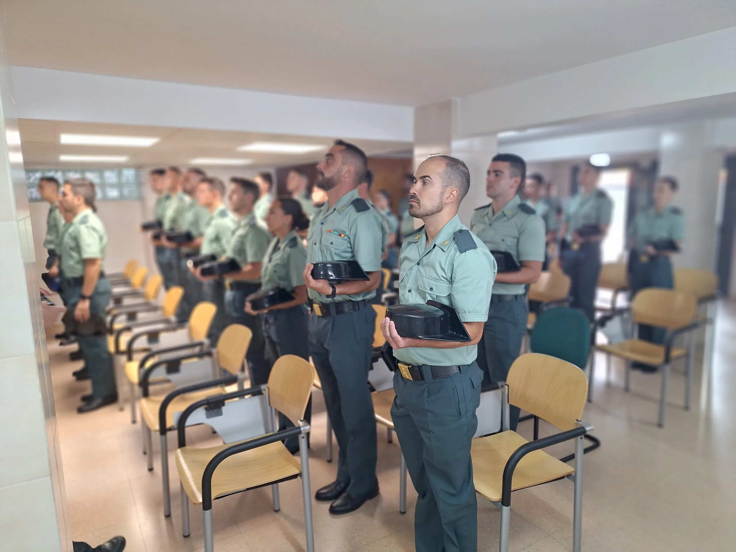 Casi 200 alumnos de la Guardia Civil culminan su período de formación en Castilla y León