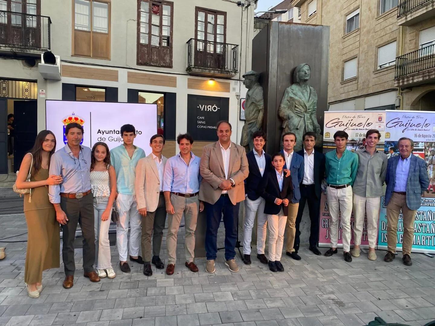 Guijuelo recibe a los protagonistas de la Feria Taurina