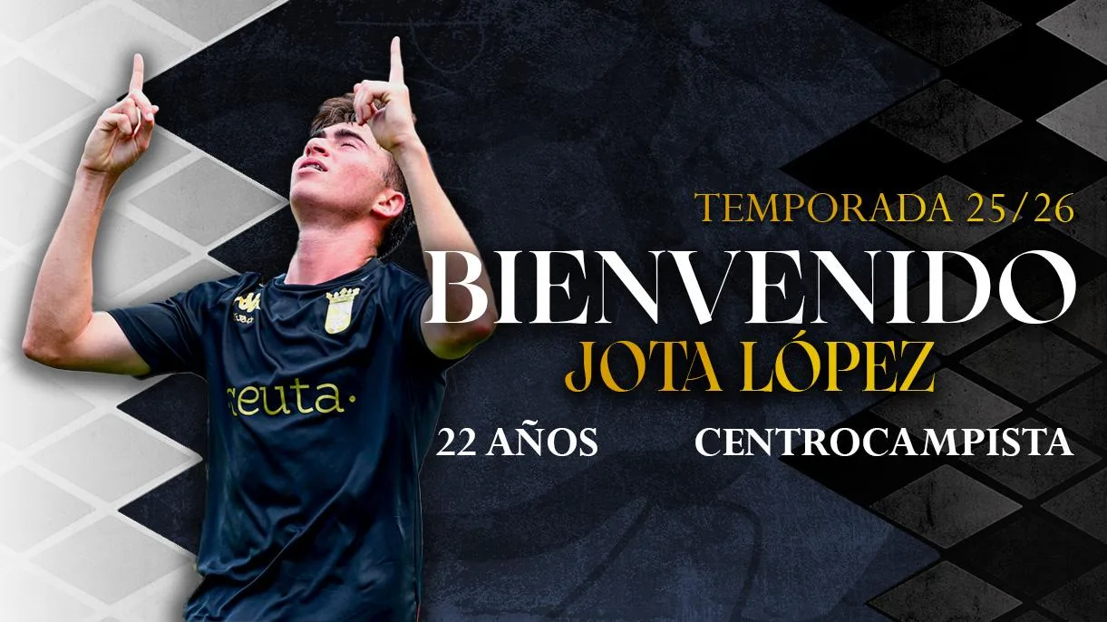 El centrocampista sub-23 'Jota' López se convierte en el cuarto refuerzo de Unionistas