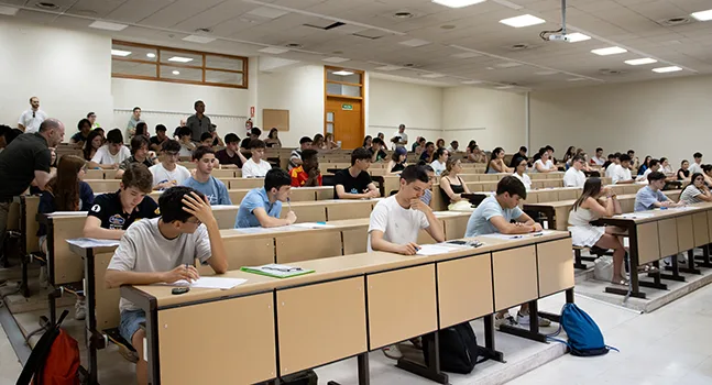 El 83% de los estudiantes del distrito universitario de Salamanca supera la PAU en la convocatoria extraordinaria de julio