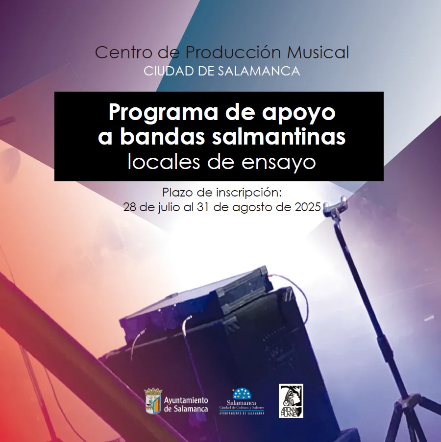 El Ayuntamiento de Salamanca pone a disposición de los grupos de música locales ocho salas de ensayo de manera gratuita