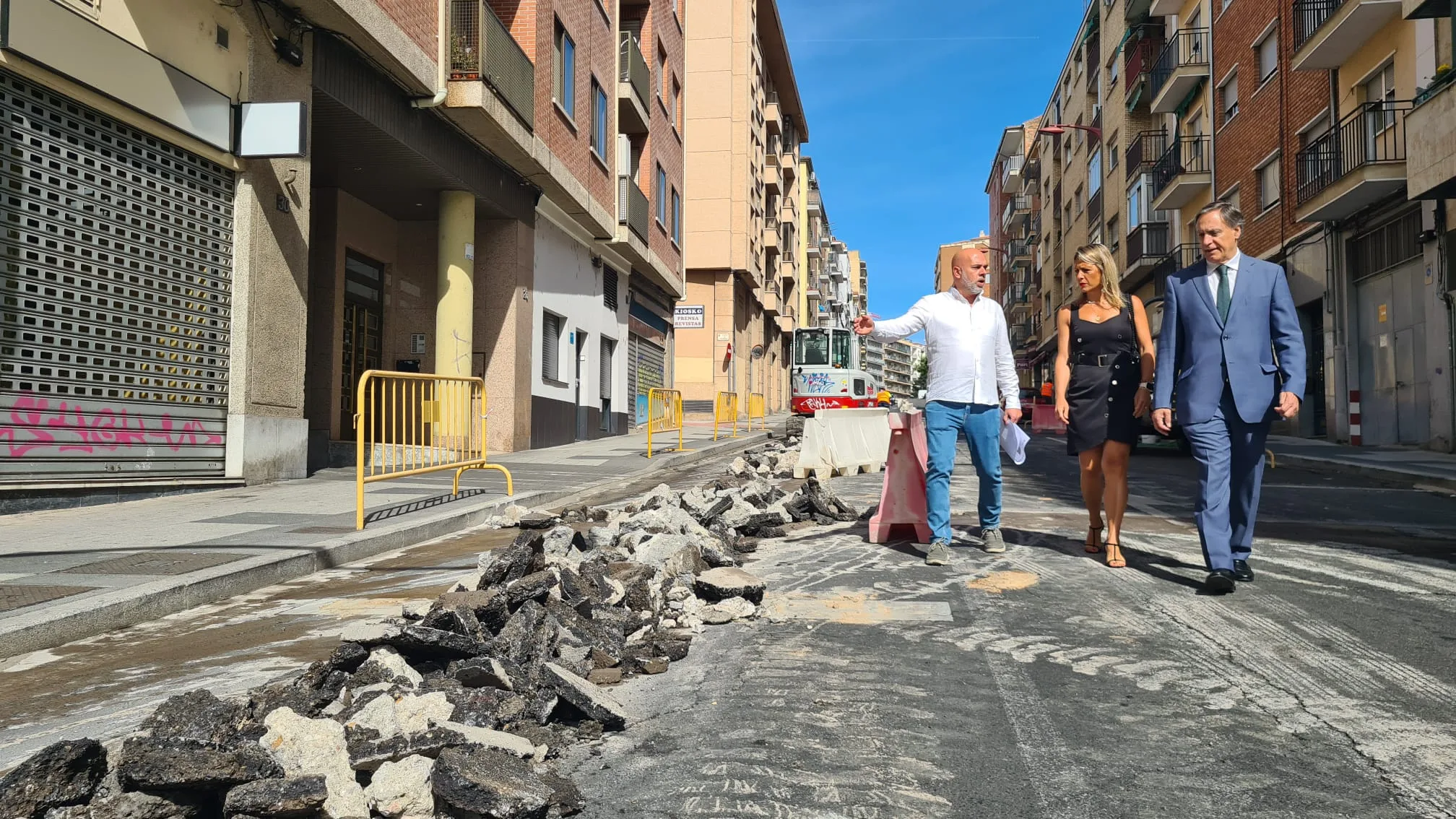 Arrancan las obras de renovación de la red de abastecimiento en el Camino de las Aguas y que tendrán continuidad en las calles Jorge Ibor y Villaviciosa