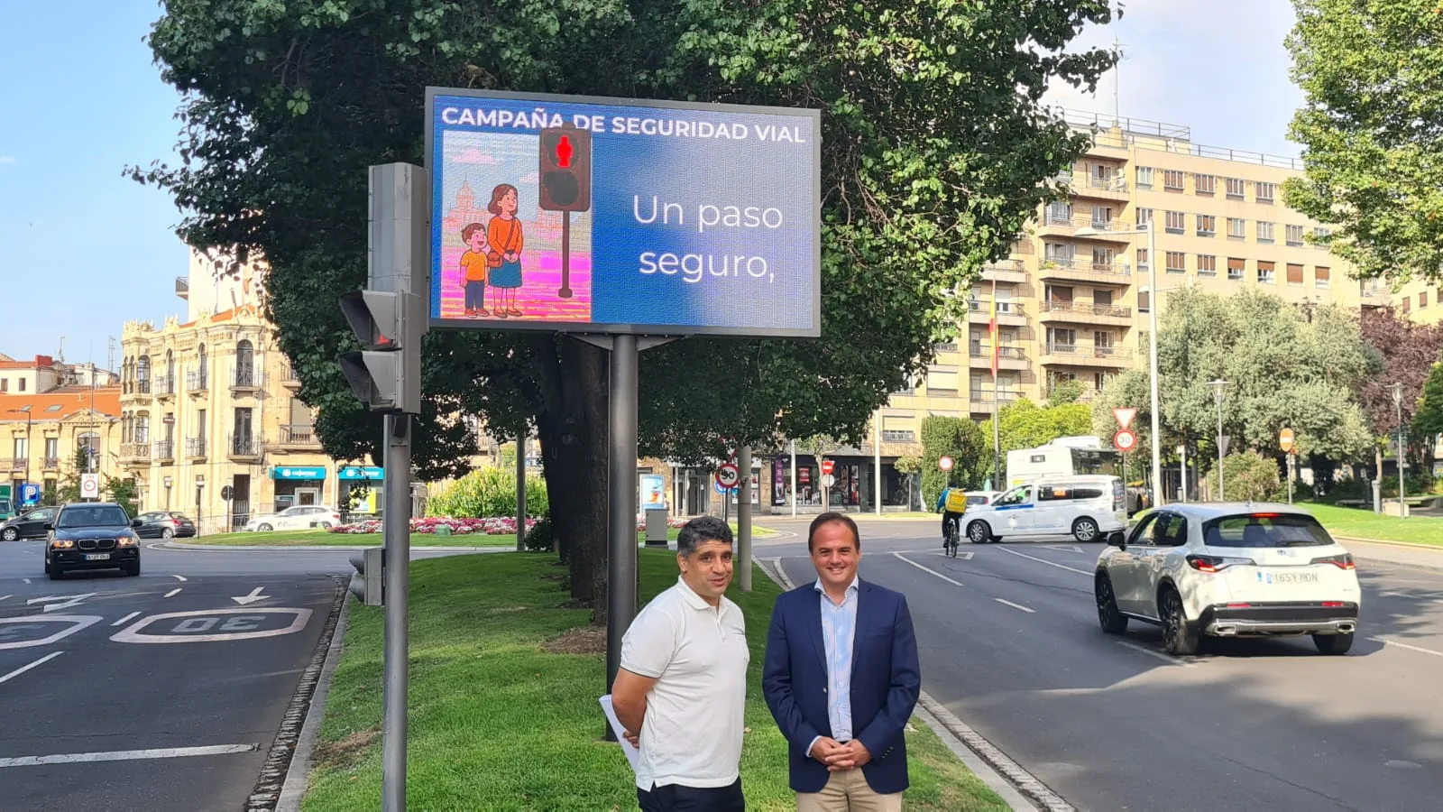 El Ayuntamiento de Salamanca lanza la campaña de seguridad vial “No ganes tiempo, gana seguridad”