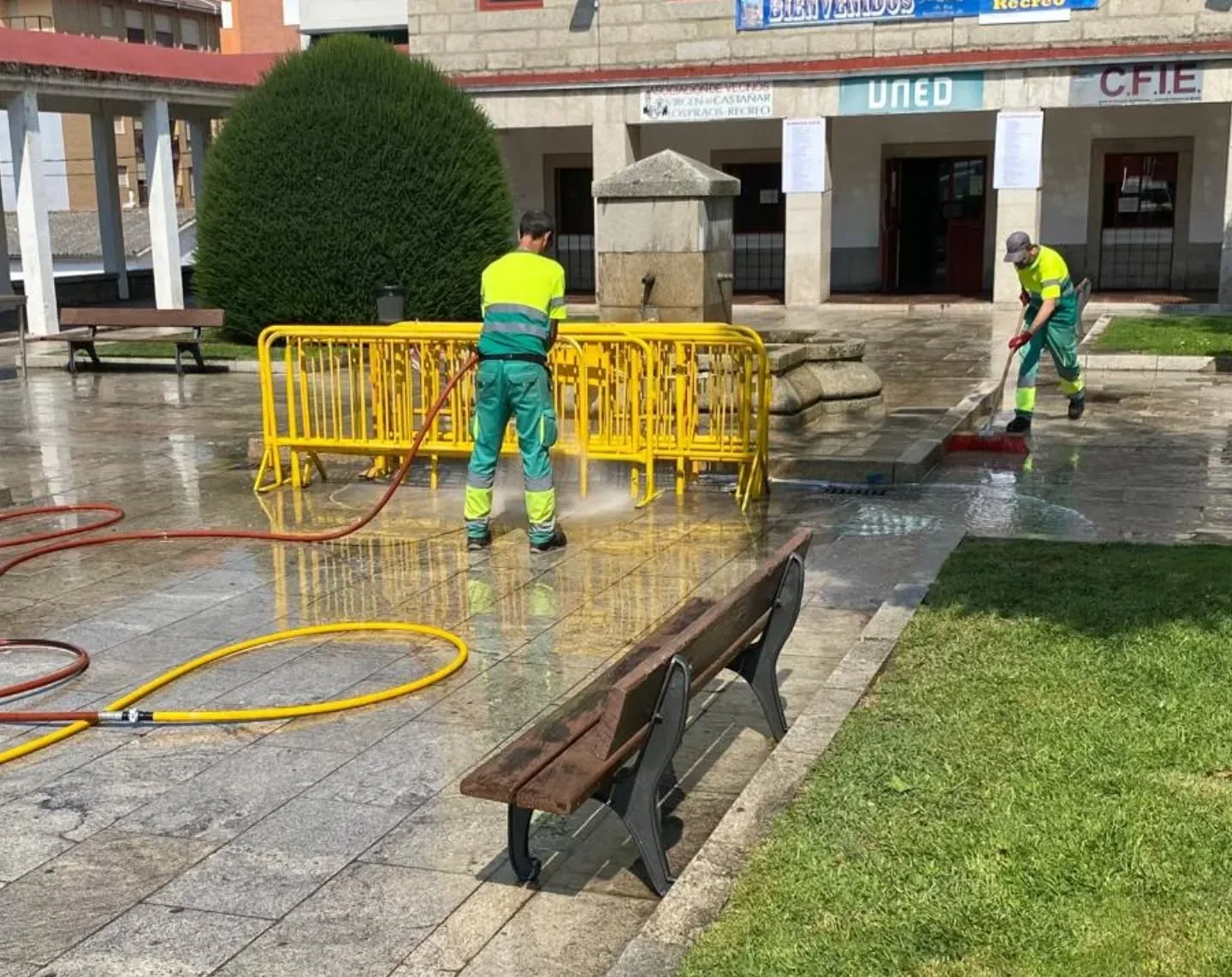 Béjar inicia una actuación integral de limpieza en toda la ciudad