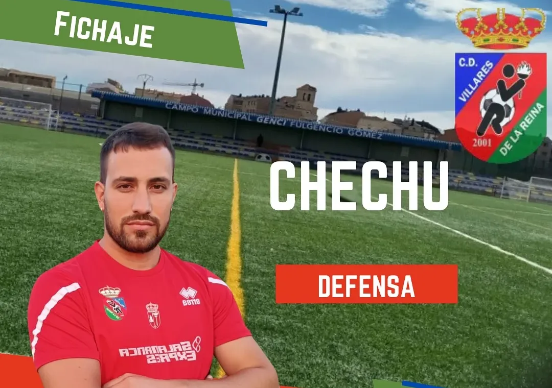 El CD Villares de la Reina incorpora a Chechu para reforzar su defensa